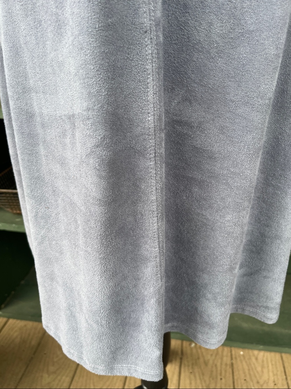 altar’d state M Blue gray mini dress with pockets 2170 - Picture 3 of 4